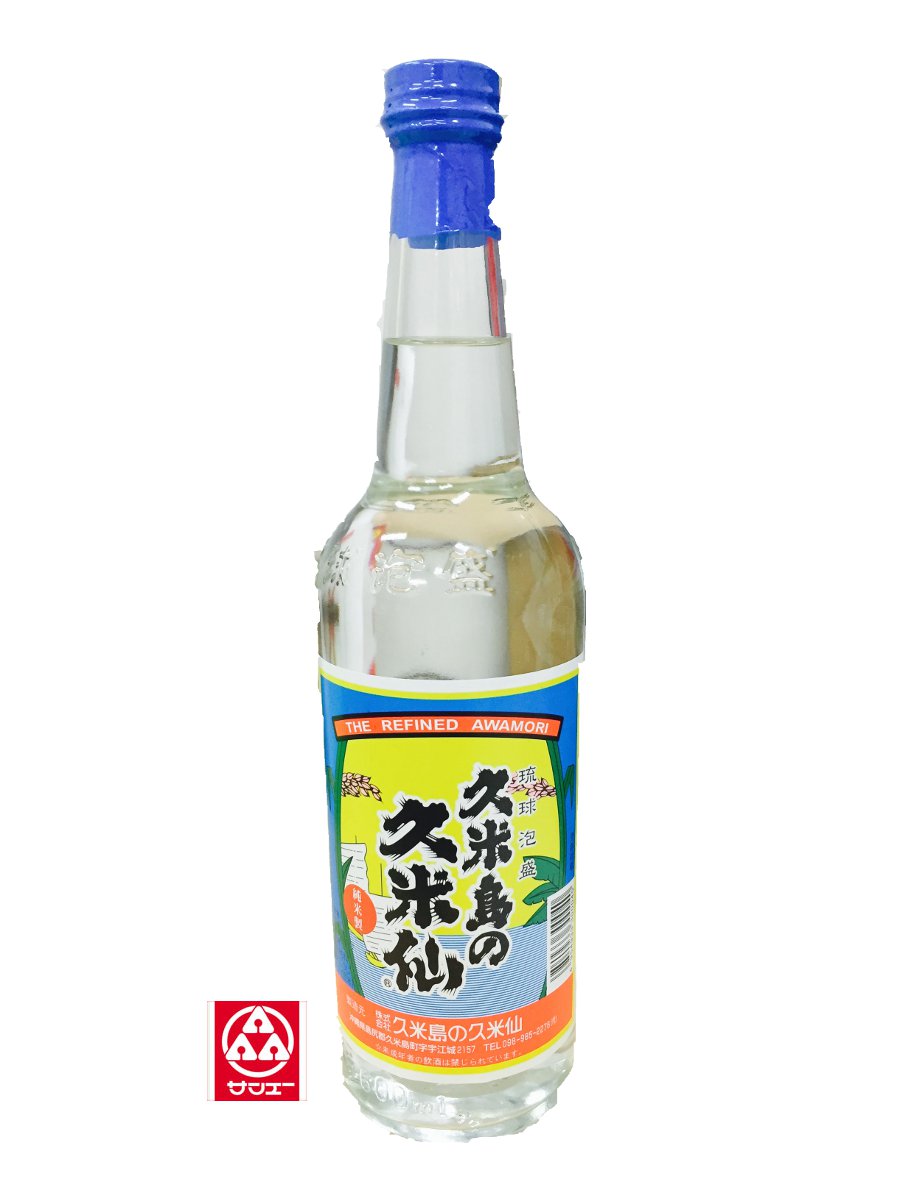 泡盛30度【久米島の久米仙　瓶】600ml*