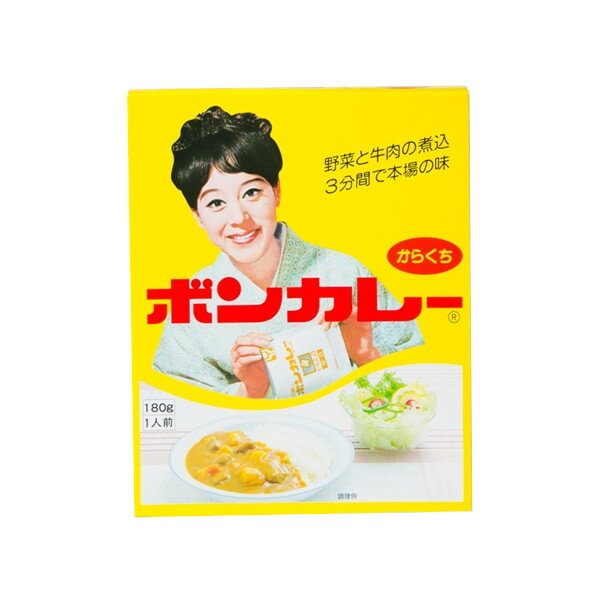 沖縄限定パッケージ！【ボンカレー　辛口】