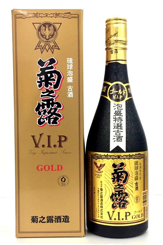 泡盛30度【菊之露酒造 VIPゴールド】720ml*