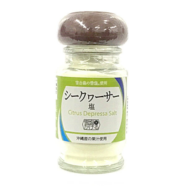 【宮古島の雪塩 雪塩かけるシークワーサー塩(小瓶)】