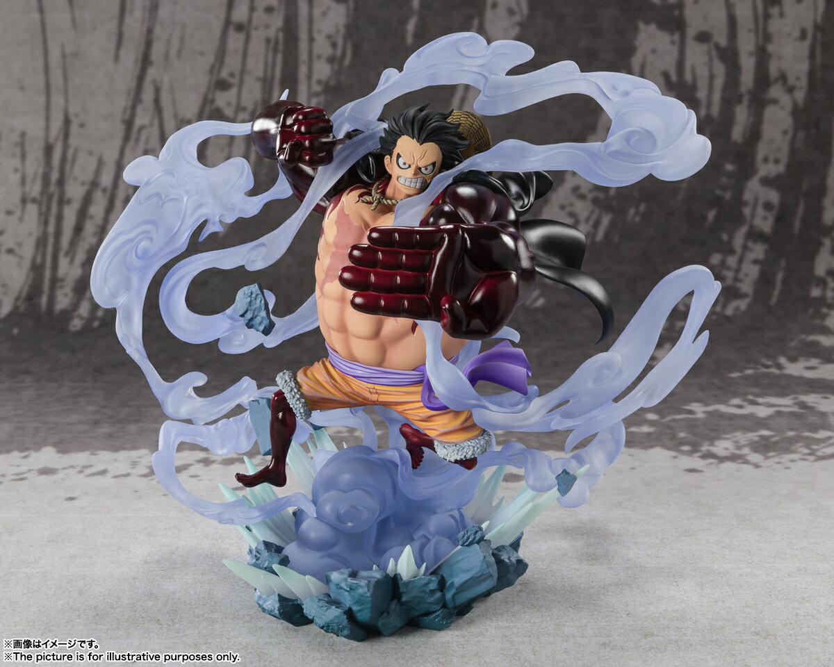 G-SouLフィギュアフィギュアーツZERO ［超激戦］モンキー D ルフィ －ギア4 三船長 鬼ヶ島怪物決戦－