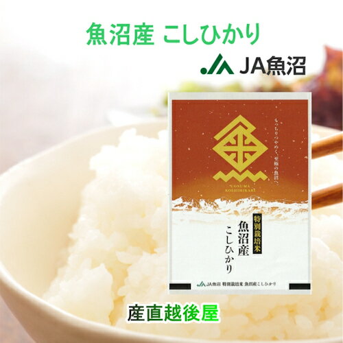 令和7年産 新米 こしひかり 魚沼産 新潟県 特A地区 JA魚沼農協 魚沼産 コシヒカリ 20kg 特別栽培米 送料無料【お米 ギフト グルメ】 【お歳暮】