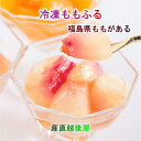 福島県 生産農家直結 ももがある 樹成り完熟桃 冷凍加工品 ももふるセット 120g 5個 送料無料【お中元 桃 冷凍食品 ギフト】 【母の日 父の日】