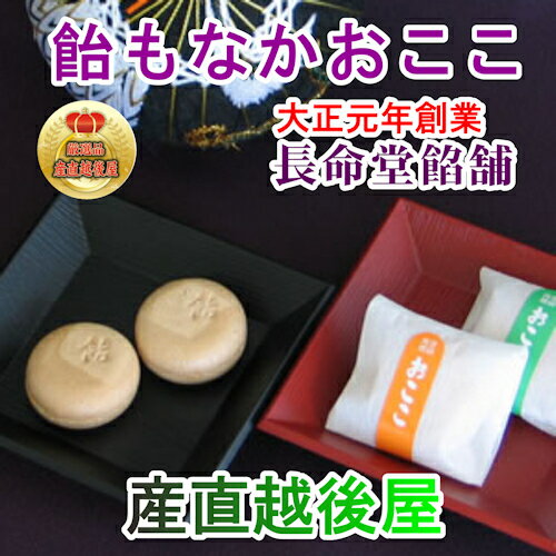 【お菓子 和菓子 もなか　最中】越後長岡 大正元年創業元祖長命堂飴舗 おここ 15個入送料無料【お歳暮 贈り物 ギフト プレゼント】のサムネイル