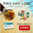 半田そうめん 送料無料 竹田製麺 半田素麺 半田 素麺 ギフト 手延べ そうめん 自宅用 自家需要 大容量 食べ応え抜群 保存食 時短 簡単 冬あったか お中元 お歳暮 半田そうめん 1.25キロ