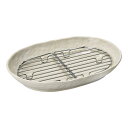 すのこ2枚付楕円皿1P Y3-2052AW人気 おすすめ キッチン用品 食器 器 ※こちらの商品は、メーカーおよび委託倉庫からの発送です。