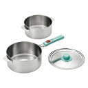<燕熟の技>ハンドル着脱式鍋18cm&20cm EJQ-1000人気 おすすめ キッチン用品 調理器具 鍋 フライパン ※こちらの商品は、メーカーおよび委託倉庫...
