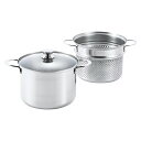 <ルチェンテ>IH対応パスタポット22cm LU-22P人気 おすすめ キッチン用品 調理器具 鍋 フライパン ※こちらの商品は、メーカーおよび委託倉庫からの発...