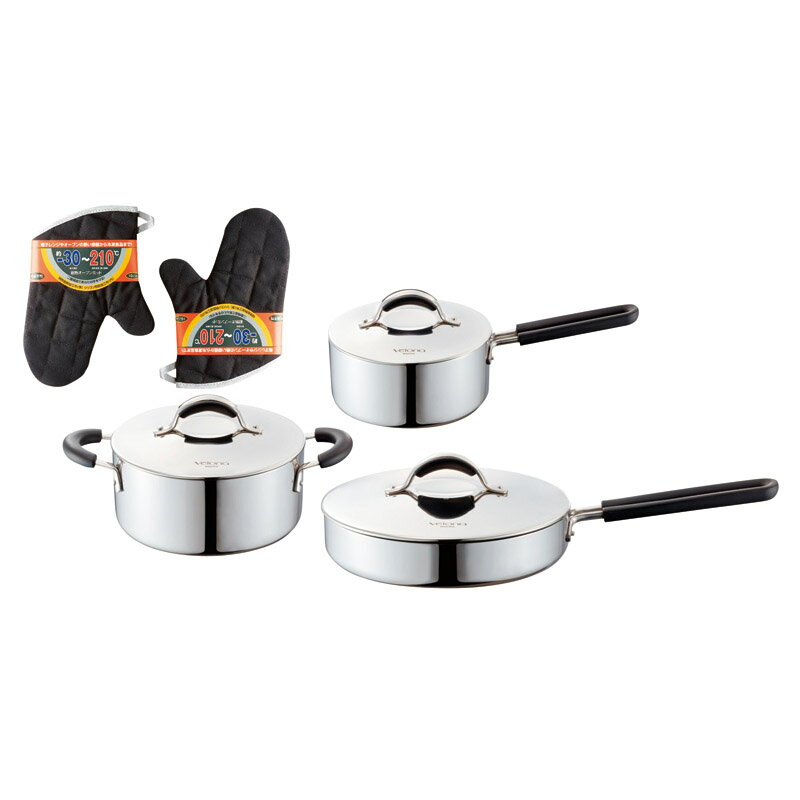 ＜ベローナ＞ヌォーヴォG 4点セット G-SET人気 おすすめ キッチン用品 調理器具 鍋 フライパン ※こちらの商品は、メーカーおよび委託倉庫からの発送です。