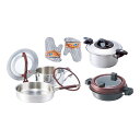 <m.design>調圧鍋6点セット LA50B-SET人気 おすすめ キッチン用品 調理器具 鍋 フライパン ※こちらの商品は、メーカーおよび委託倉庫からの発...