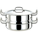 <ジオ・プロダクト>全面7層 蒸し器付鍋25cm人気 おすすめ キッチン用品 調理器具 鍋 ステンレス製 ※こちらの商品は、メーカーおよび委託倉庫からの発送です...