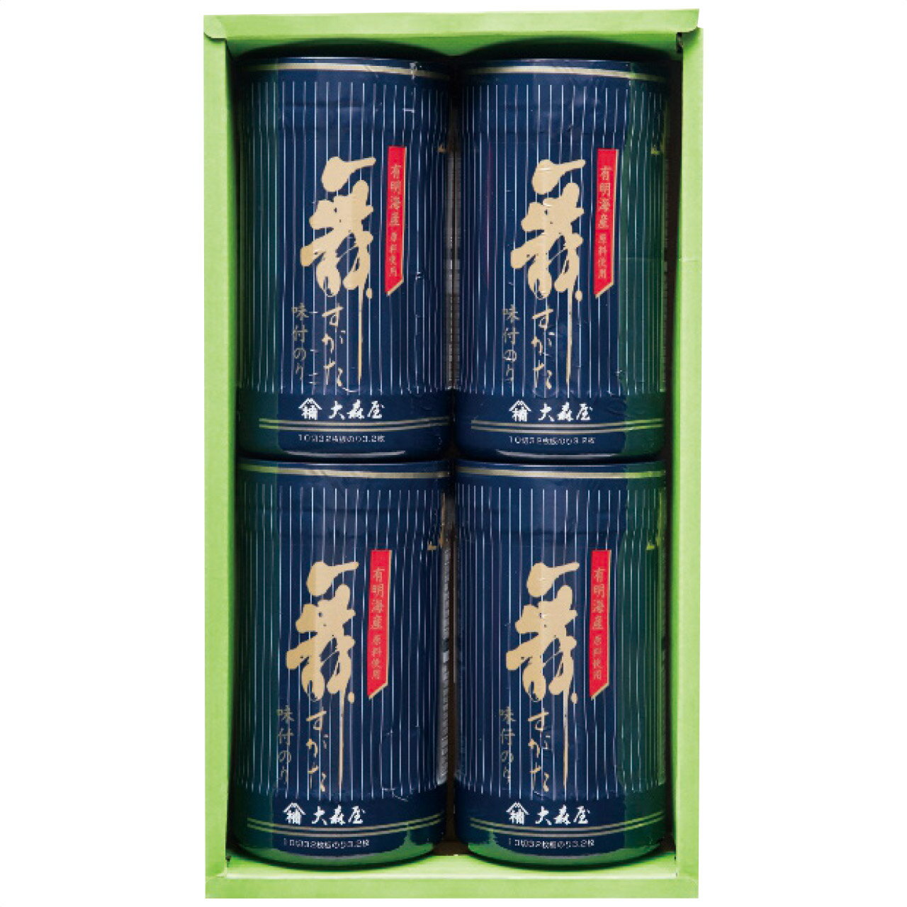<大森屋>舞すがた味のり卓上詰合せ 人気 おすすめ 食品 乾物 海苔 のり 味付け海苔 味海苔 焼き海苔 ※こちらの商品は、メーカーおよび委託倉庫からの発送です。