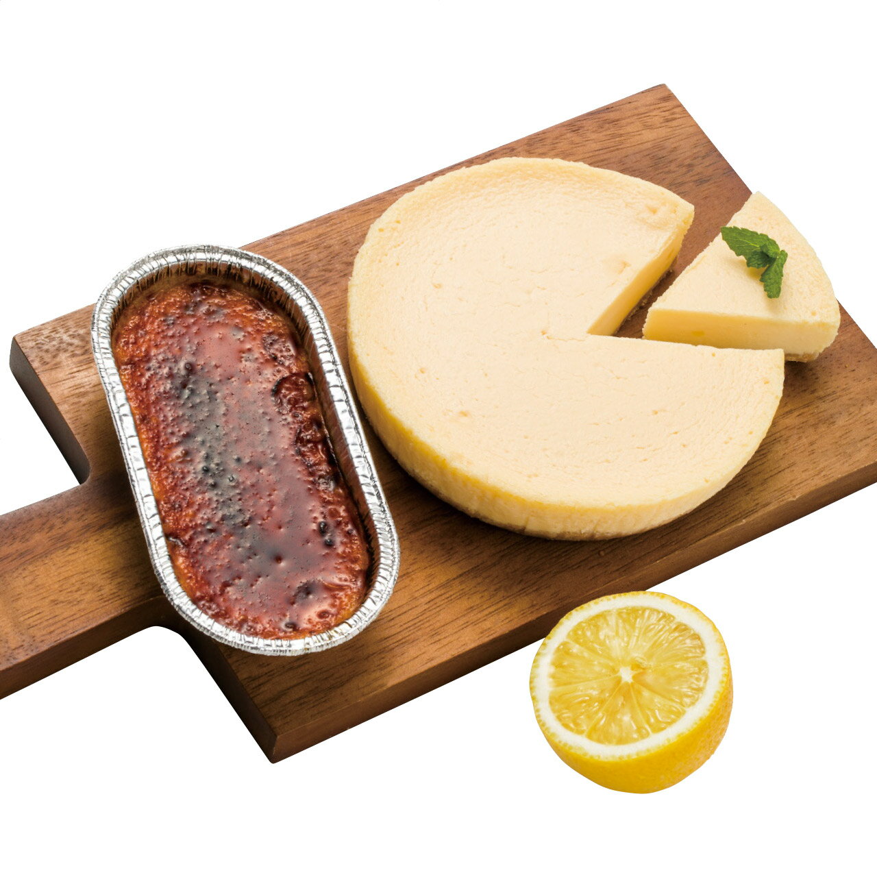 <カスターニャ>カタラーナ6個・レモンチーズケーキセット人気 おすすめ スイーツ お菓子 洋菓子 ※こちらの商品は、メーカーおよび委託倉庫からの発送です。