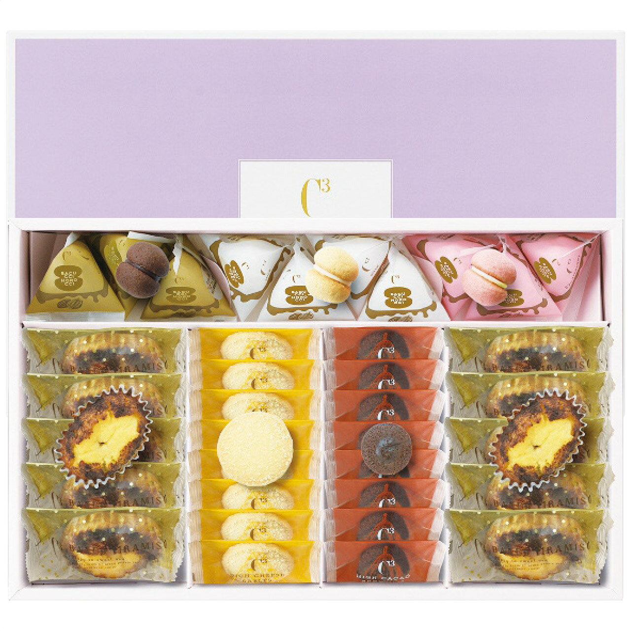 ＜シーキューブ＞ハッピースウィートアソートL CAS(HS)-40RNC人気 おすすめ スイーツ お菓子 洋菓子 ※メーカー直送および委託倉庫からの発送です。