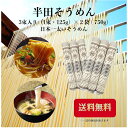 半田そうめん 送料無料 竹田製麺 半田素麺 半田 素麺 ギフト 手延べ そうめん 自宅用 自家需要 大容量 食べ応え抜群 保存食 時短 簡単 冬あったか 半田そうめん 3束入り×2