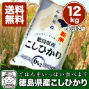 人気ランキング第14位「佐那河内農園」口コミ数「14件」評価「4.57」令和5年産新米　四国徳島のお米！徳島県産こしひかり 12kg（6kg×2袋） 白米【送料無料】※北海道、沖縄及び離島は別途発送料金が発生します