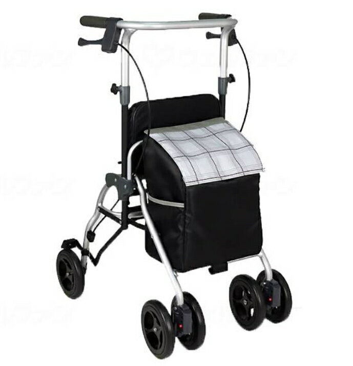 (シクロケア) かるスリム 歩行器 歩行車 大人用 高齢者 介護 軽量 コンパクト 折りたたみ 重量4.9kg