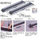 (リッチェル) ワンタッチスロープ (2本1組 長さ129〜209cm 耐荷重約300kg) 車椅子用