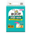 (東陽特紙) マーヤ はくパンツうす型下着感覚 Mサイズ 22枚入り×6袋(ケース) 大人用 オムツ パンツ型