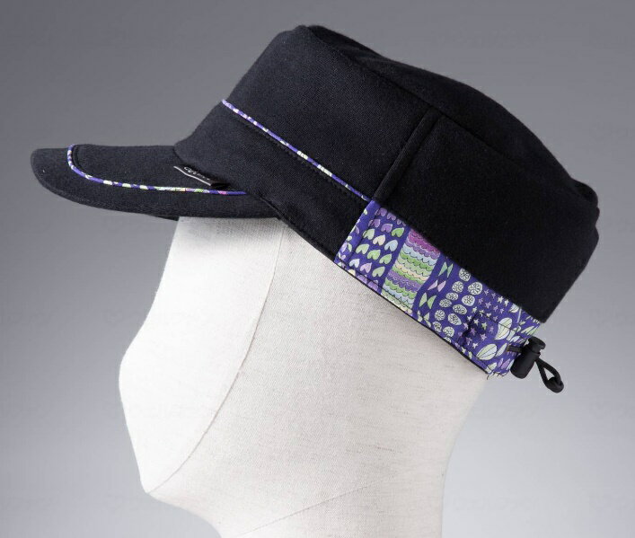 (特殊衣料) abonet+JARI キャップライン ブラック 2086 アボネット 保護帽 帽子 ヘルメット ヘッドギア 介護用 おし…