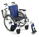 (ミキ) CRT-SG-7 自走式 車椅子 軽量 コンパクト 多機能タイプ ノーパンクタイヤ仕様