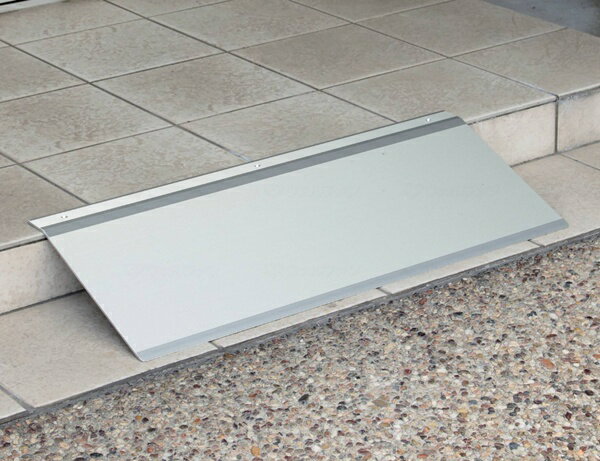 (カドヤ) 安心スロープ フリーサイズ 車椅子用スロープ 長さ340×幅800mm 耐荷重200kg