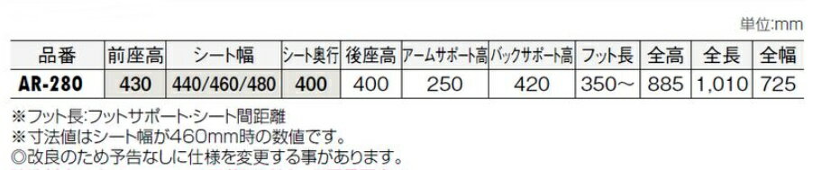 【法人宛送料無料】 松永製作所 車椅子 自走式 ワイドタイプ AR-280 大きいサイズ 幅広 折りたたみ エアータイヤ/ハイブリッドタイヤ 耐荷重130kg 座幅44cm/46cm/48cm MATSUNAGA 3