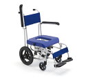 (ミキ) 入浴用車椅子 シャワーキャリー フローラ MH-2 入浴用 お風呂用 シャワー用 介助式 折りたたみ 肘掛跳ね上げ 脚部着脱 コンパクト ノーパンクタ...