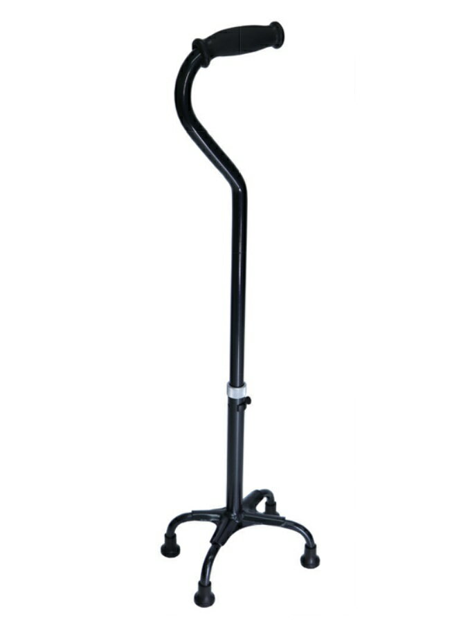 (田辺プレス) テトラ・ケインα サイズS/M 重量500〜530g 4点杖 軽量 介護 高齢者 歩行補助 リハビリ