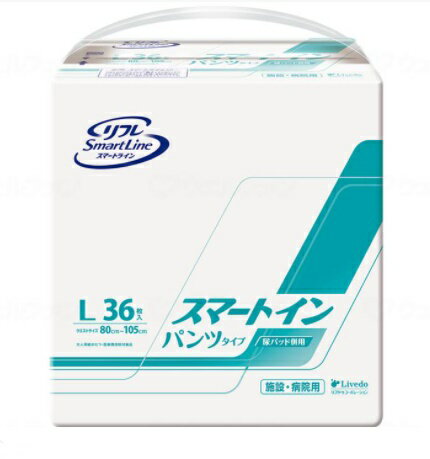 (リブドゥコーポレーション) リフレ スマートイン パンツタイプ サイズL 36枚×4袋(ケース)