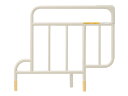 [パラマウントベッド] ベッドサイドレール KS-151Q ホワイトアイボリー 長さ59cm×高さ50.3cm 介護 電動 ベッド 柵 PARAMOUNT BE