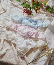 【SALE】【northerly】サテン×プリントシフォンペアTバックショーツ(4)