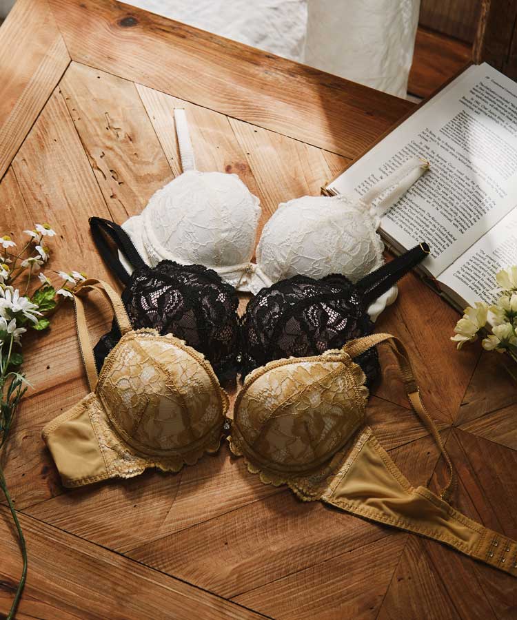 【northerly】【northerly bra フィットシリーズ 楽盛りフィット】ストレッチレー