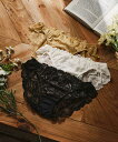 【northerly】【northerly bra フィットシリーズ 楽盛りフィット】 ストレッチレース バックレースショーツ単品 M/L