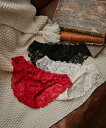 【northerly】【northerly bra フィットシリーズ デコ盛りフィット】台付モールド レースショーツ単品 M/L