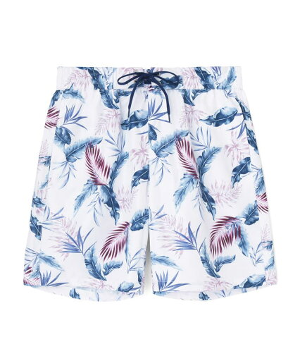 【ペア水着】 メンズ水着 M・L・LL 【San-ai Resort(サンアイリゾート)】リンクコーディネート お揃い水着 リーフ柄 【ペア水着】 メンズ水着 M・L・LL 【San-ai Resort(サンアイリゾート)】リンクコーディネート お揃い水着 リーフ柄