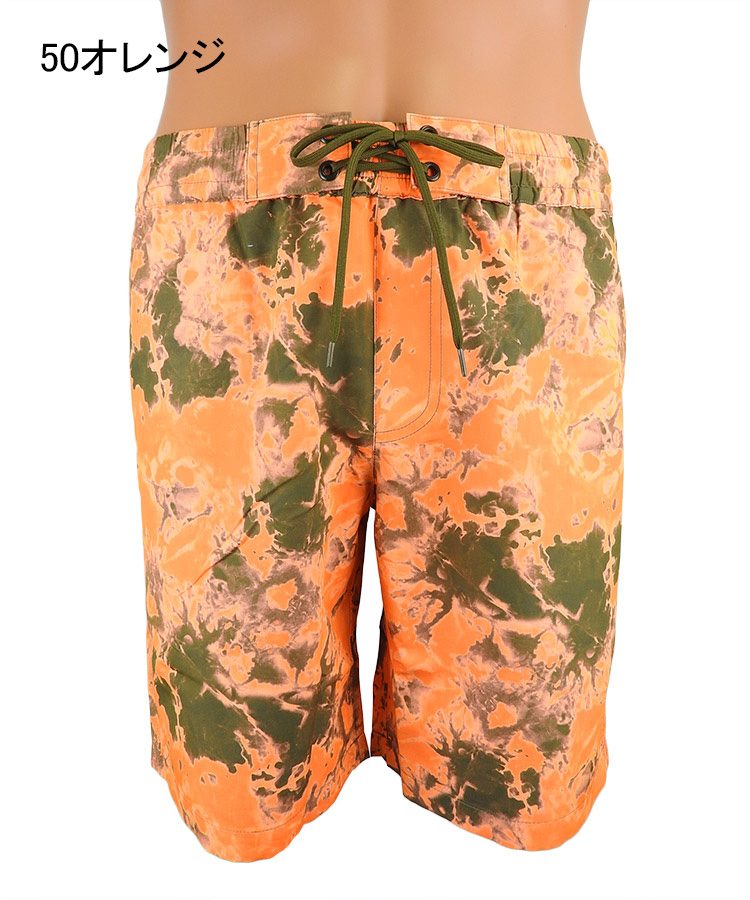 【SALE】【San-ai　Resort】ネオンカラー　タイダイプリント　メンズ ボードショーツ M/L/LL メンズ水着 みずぎ ミズギ ボードショーツ 海 リゾート 旅行