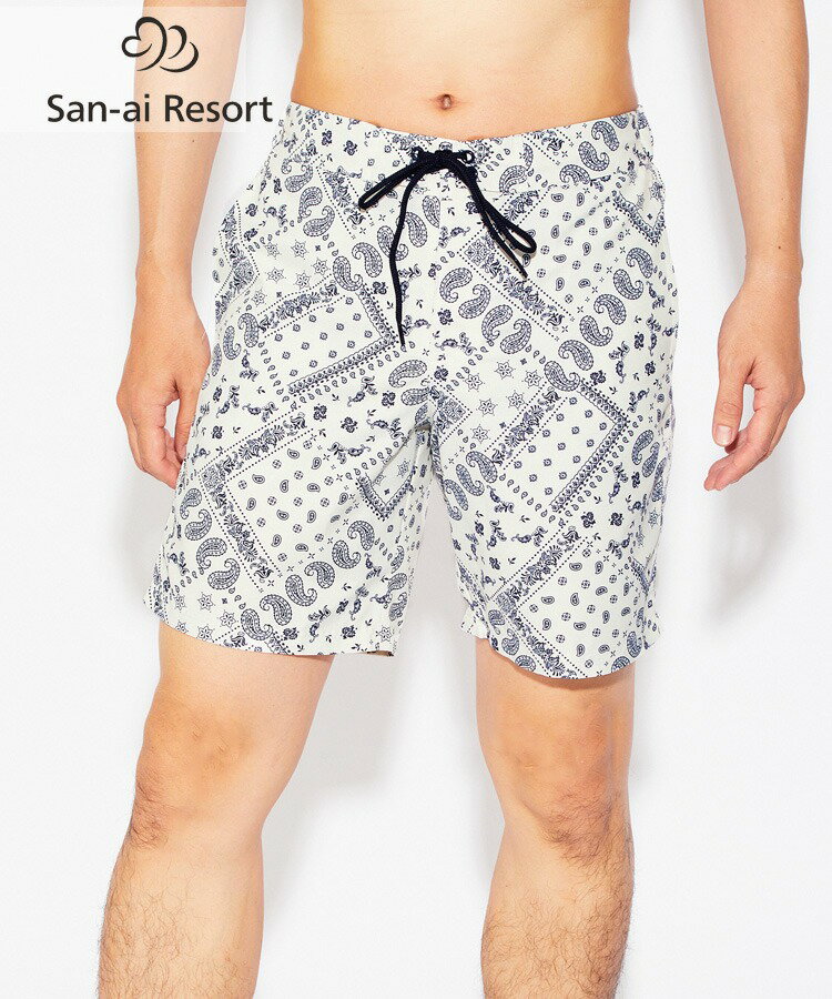  SALE  San-ai Resort Bandana Mix@Y {[hV[c M L LL