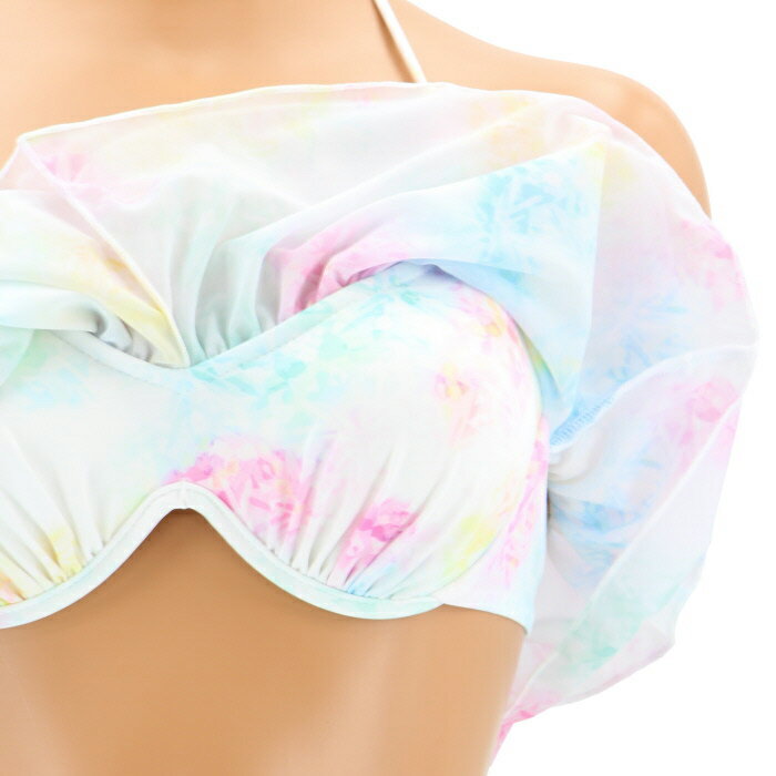 【SweetFlavor】タイダイフリル3点セット水着9号水着みずぎミズギ3点セット水着レディース水着小胸さんも安心