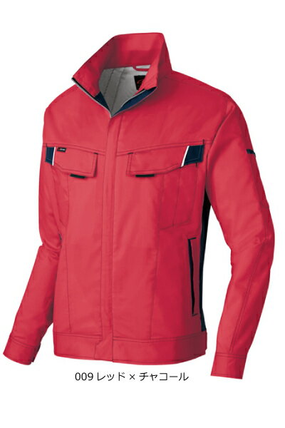 乐天商城 - 作業着　サマーブルゾン　長袖ブルゾン　AZ6830 男女兼用　ストレッチ　　サイズ豊富　快適・安全・動きやすい【SS〜6L】【アイトス】【AITOZ】【会社制服Sanapparel】