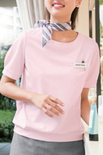 事務服・制服 HOW WP328 パフ袖オーバーブラウスT(新トリコット) S〜3L ハネクトーン 日本国内製造【会社制服Sanapparel】 事務服・制服 HOW WP328 パフ袖オーバーブラウスT(新トリコット) S〜3L ハネクトーン 日本国内製造【会社制服Sanapparel】