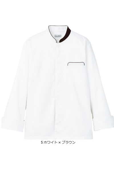 樂天商城 - FJ0706U　ユニセックスコックコート　抗菌防臭　FACEMIX　SS〜5L　【会社制服Sanapparel】