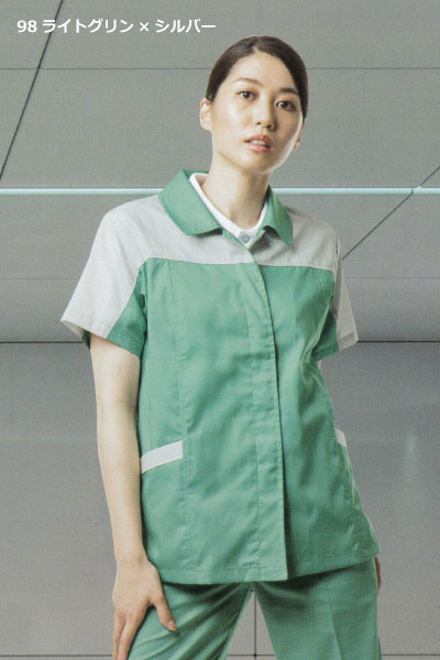 樂天商城 - 半袖スモック　　春夏物　5137　RAKAN　日新被服　S〜5L〜Big【会社制服Sanapparel】