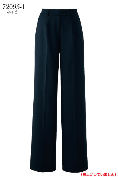 en joie72095　ワイドパンツ　Hanayagi Concierge 華やぎコンシェルジュ　上品　華やか　小さいサイズ　大きいサイズ　【5〜25号】　美容・医療・制服【会社制服Sanapparel】※裾上げしておりません。