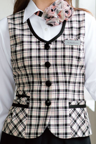 事務服・制服 en joie11660 ベスト【5〜19号】【会社制服Sanapparel】