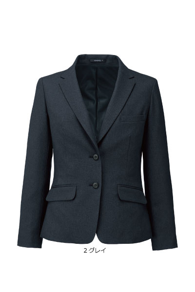 AJ0291 ジャケット A241シリーズ Timeless Trad 事務服 オフィス 5号〜21号 大きいサイズ 小さいサイズ ボンマックス【会社制服Sanapparel】