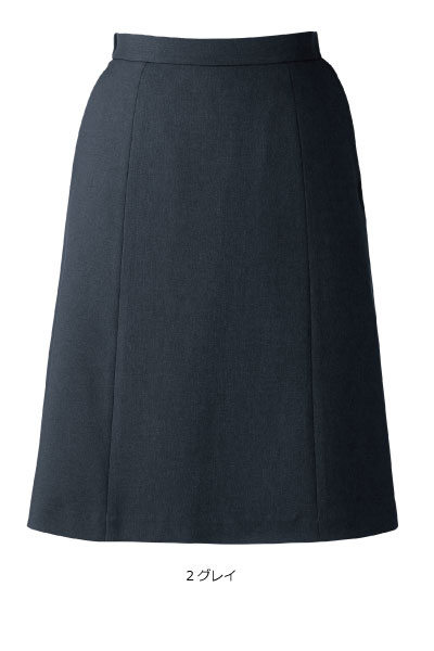 AS2349 Aラインスカート(無地) A241シリーズ Timeless Trad 事務服 オフィス 5号〜21号 大きいサイズ 小さいサイズ ボンマックス【会社制服Sanapparel】