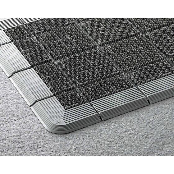 玄関マット学校マット　フロアマット　ドアマット　泥落としマット　屋外マット　風除室用　土砂　業務用玄関マット　作業現場用マット　出入口用　山崎産業　エバッククロスハードマット（＃18）900×1800mm 　土木作業現場　事務所　学校　出入口