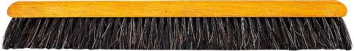 学校 掃除 箒 ほうき　スペア　馬毛高配合　履きやすい 教室 廊下 掃除道具 グリップ付き 持ちやすい ..