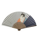 浮世絵 紙扇子 【海老蔵】 ギフト 外国人 海外 土産 和雑貨 和柄 プレゼント 日本製 メール便対応